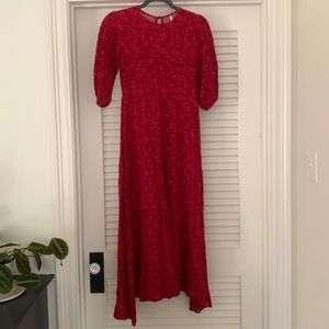 Free People Floral Maxi Dress